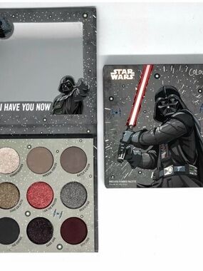 Colourpop Star Wars Darth Vader Eyeshadow Palette